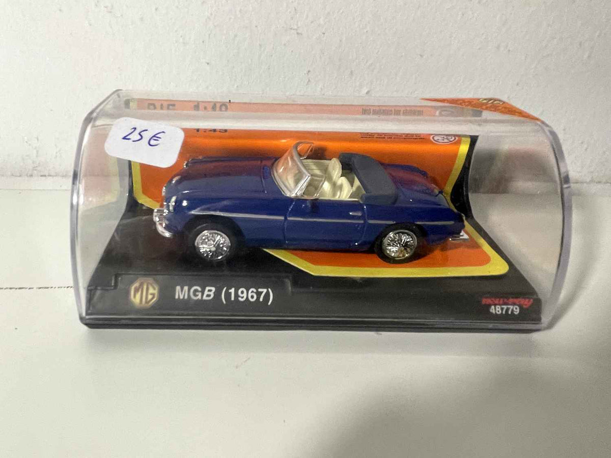 MGB conversível azul de 1967 - Coleção New-Ray referência 48779