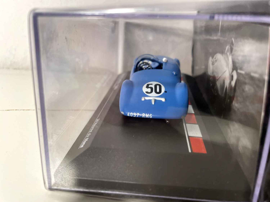 Simca Gordini niebieska numer 50 - 24 godziny Le Mans 1949