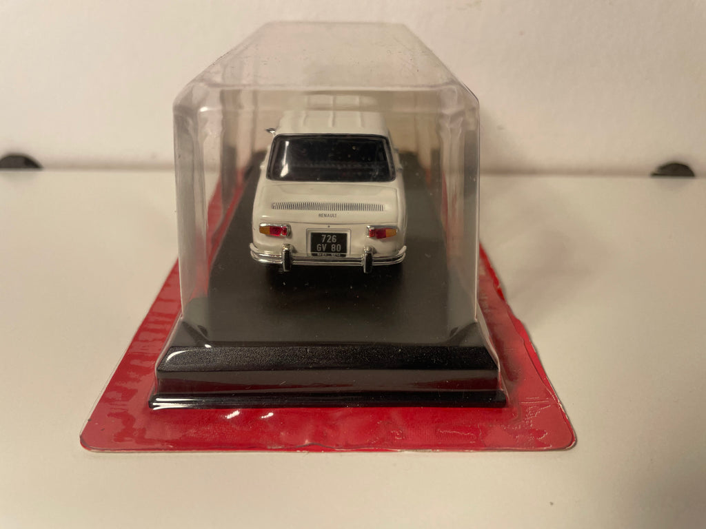 Renault 8 blanche (blanc cassé) de 1962 - Auto Plus
