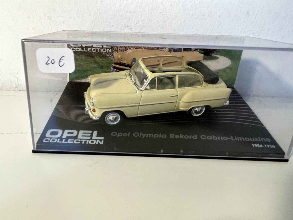 Opel Olympia Rekord Cabrio-Limousine beżowy z 1954 roku
