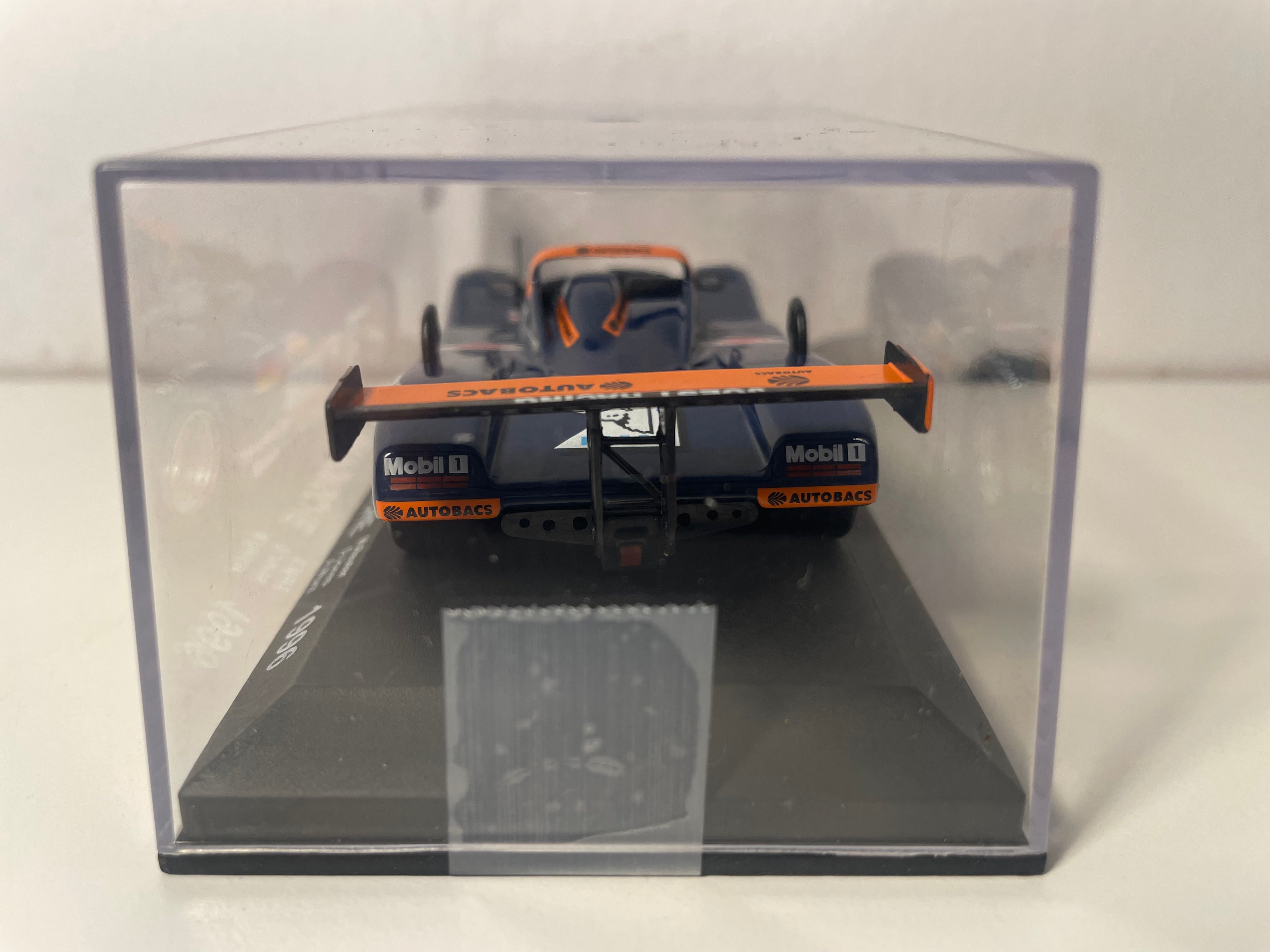 Porsche azul y naranja TWR número 7 (24 Horas de Le Mans de 1996)