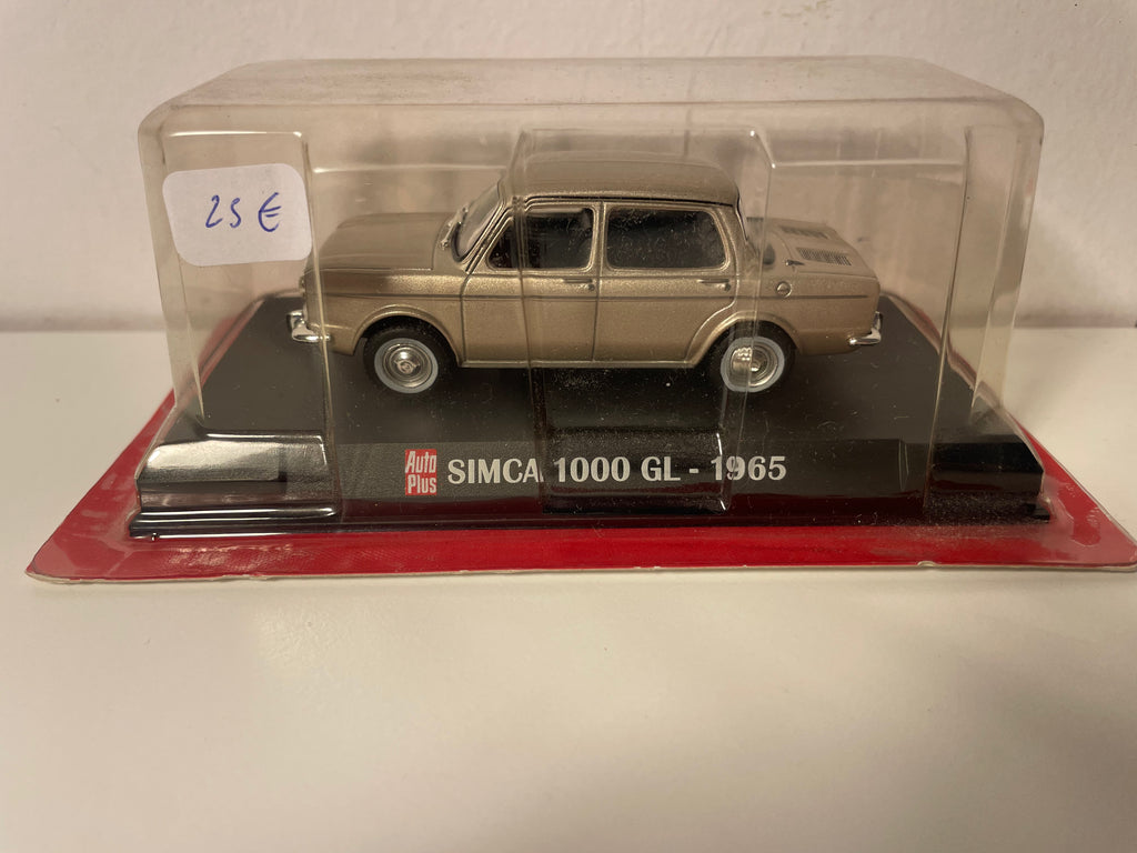 SIMCA 1000 GL castanho claro de 1965 (Auto Plus)