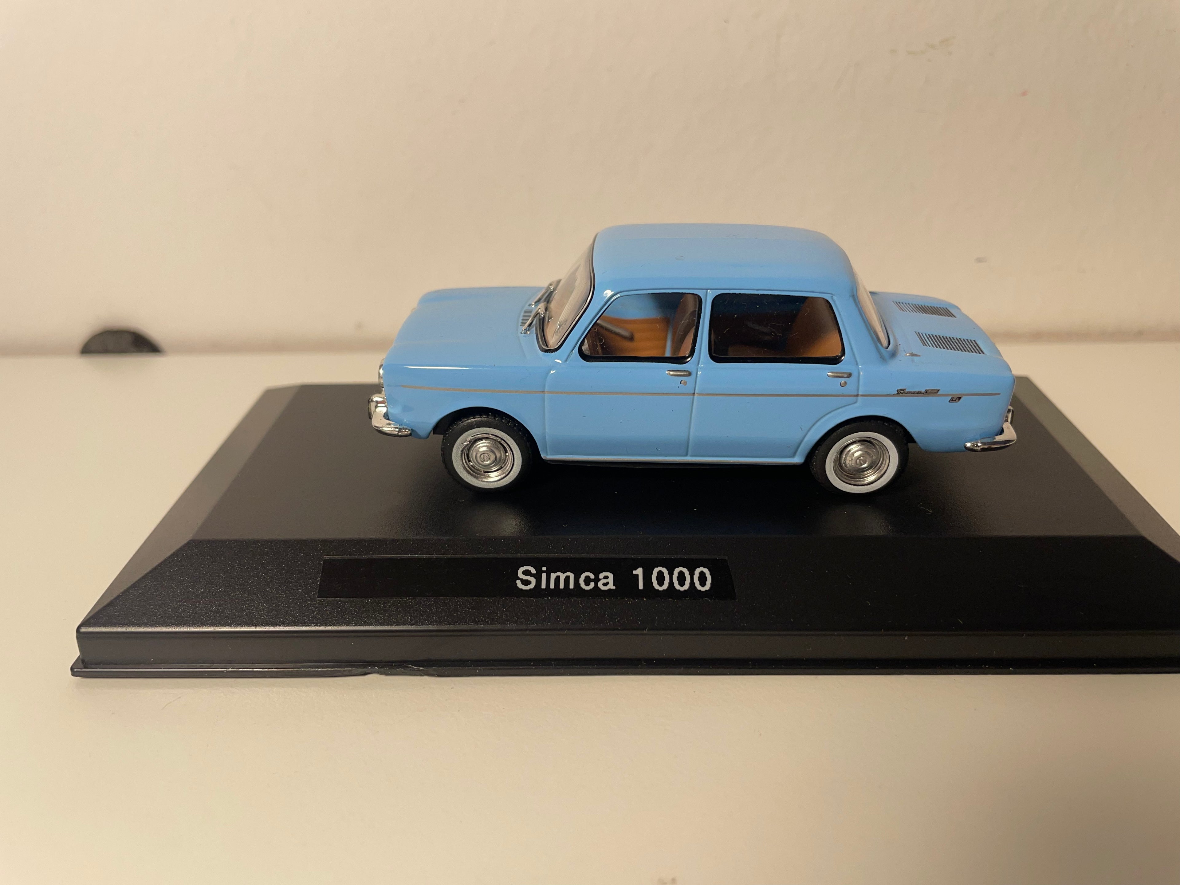 SIMCA 1000 azul de 1962