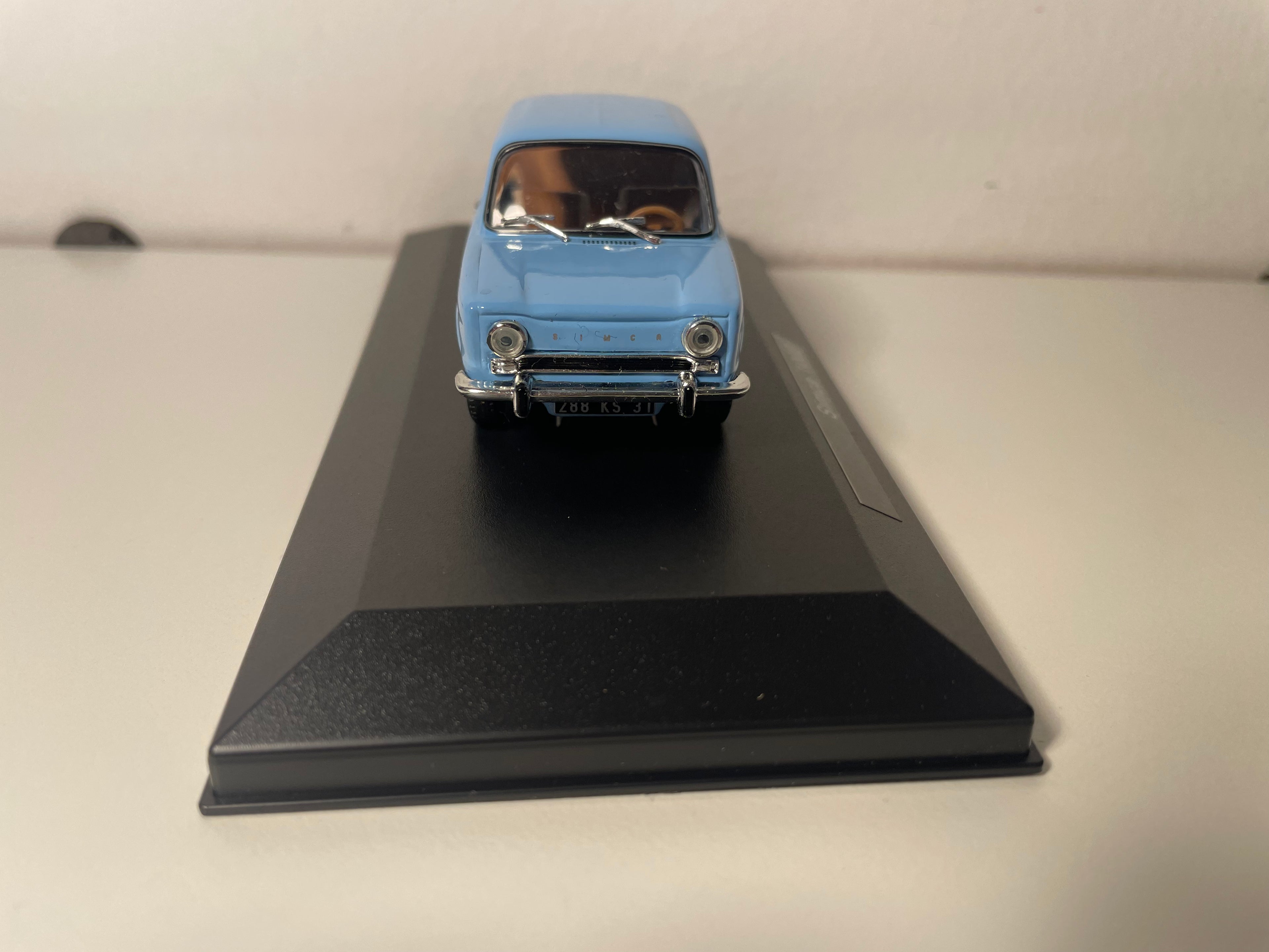 SIMCA 1000 azul de 1962
