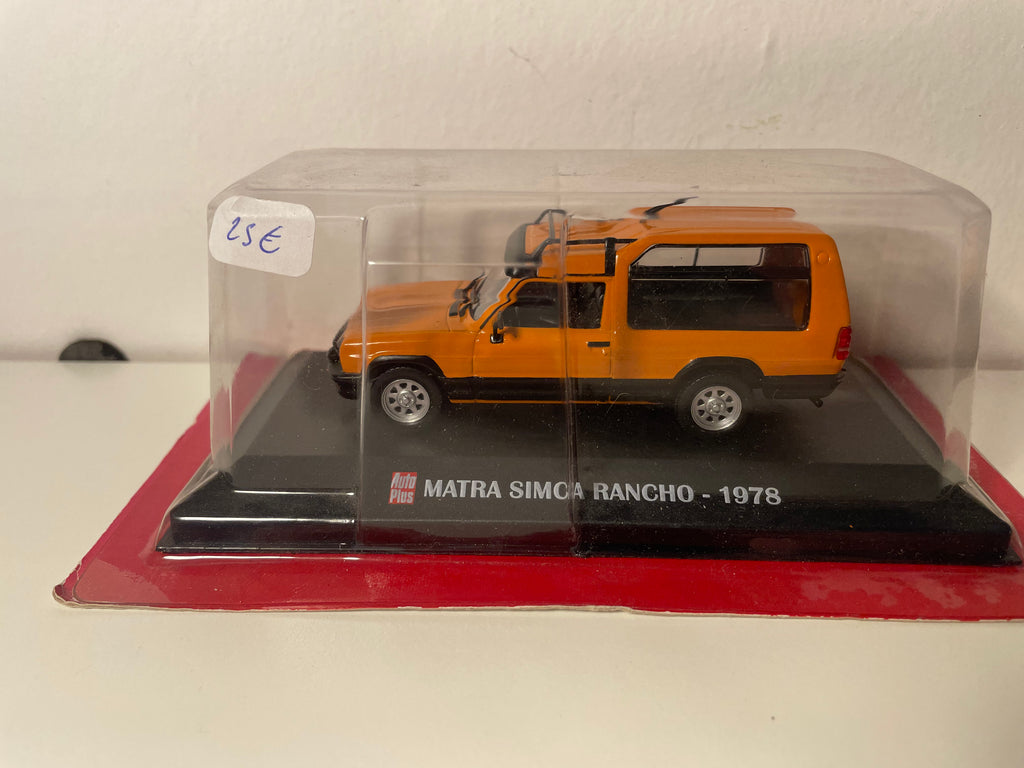 MATRA Simca Rancho oranje uit 1978 (Auto-Plus)