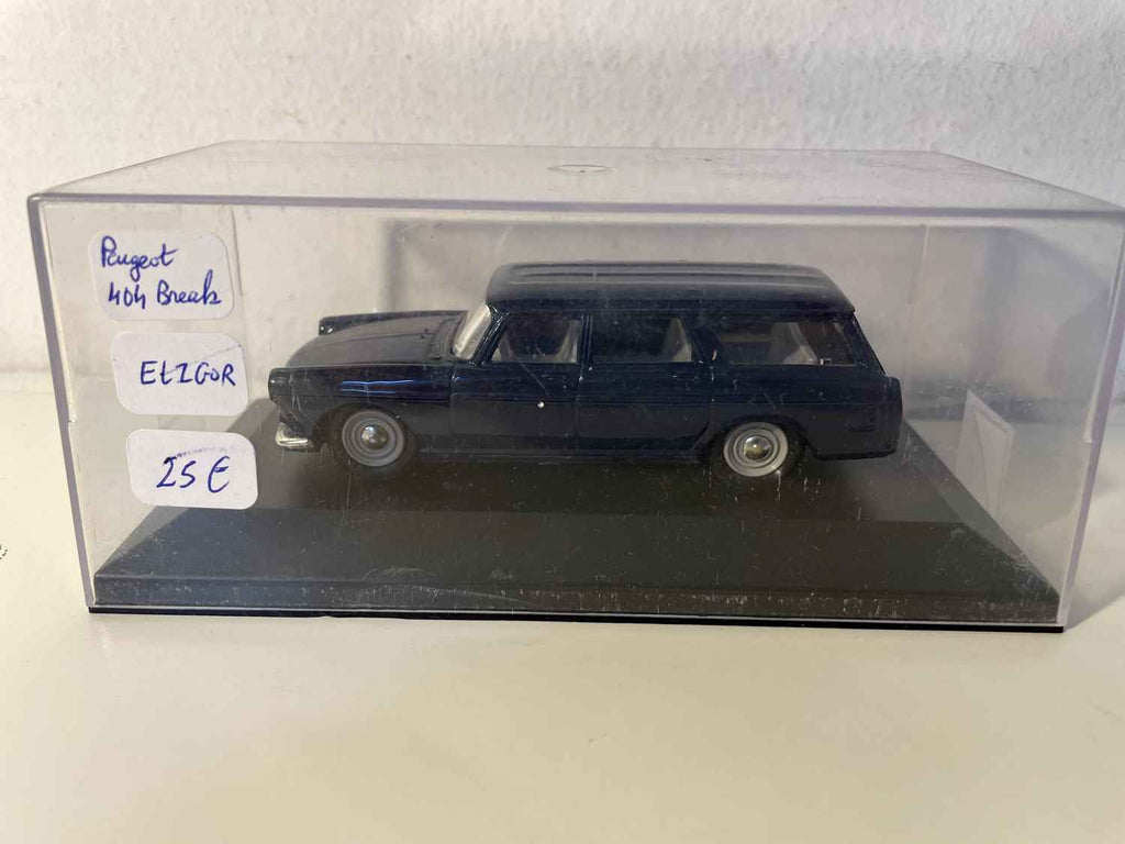 Peugeot 404 break donkerblauw - ELIGOR