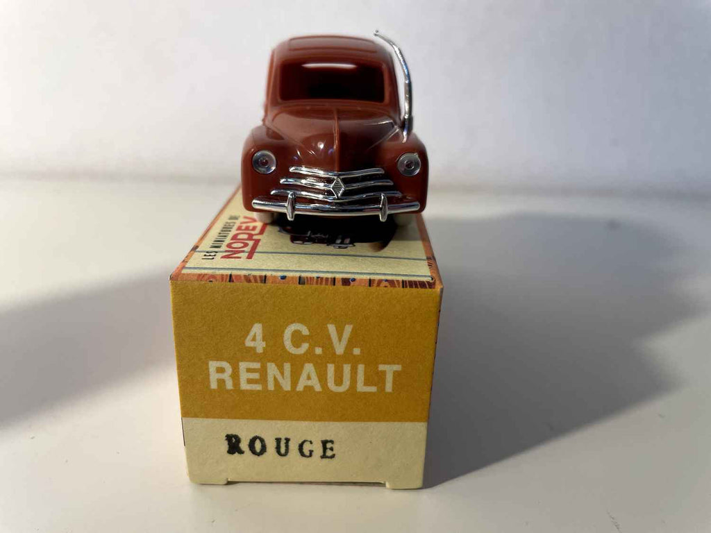 Renault 4 CV brązowy - NOREV (samochód z plastiku)