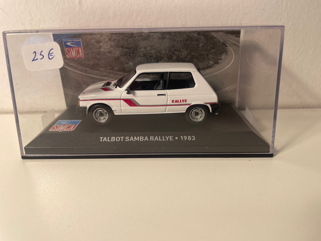 Talbot Samba rallye blanche de 1983