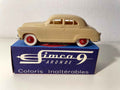 Simca 9 Aronde beige/marron clair - NOREV (voiture en plastique)