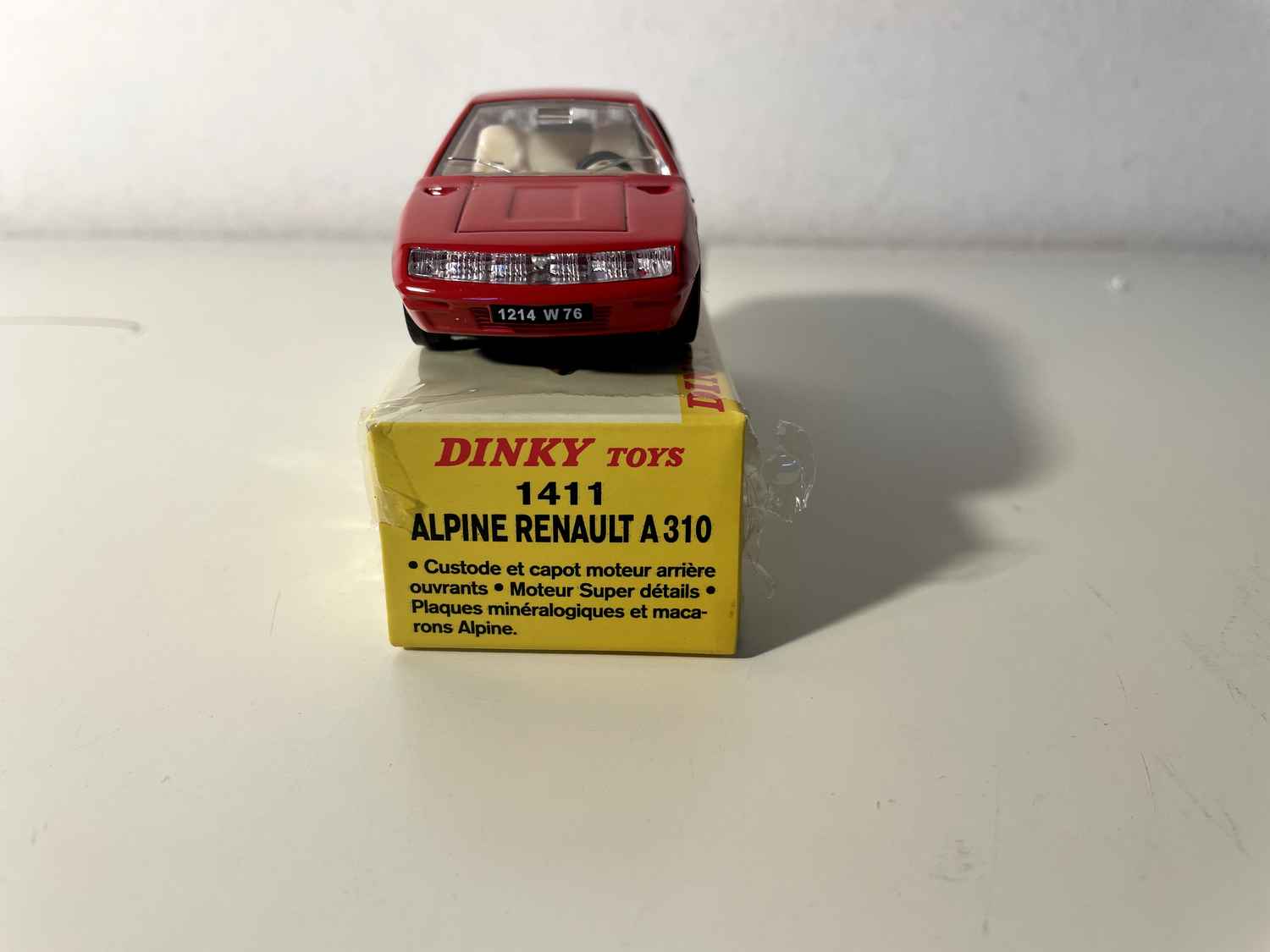 Renault Alpine A310 czerwony Dinky-Toys (Wydanie Atlas)