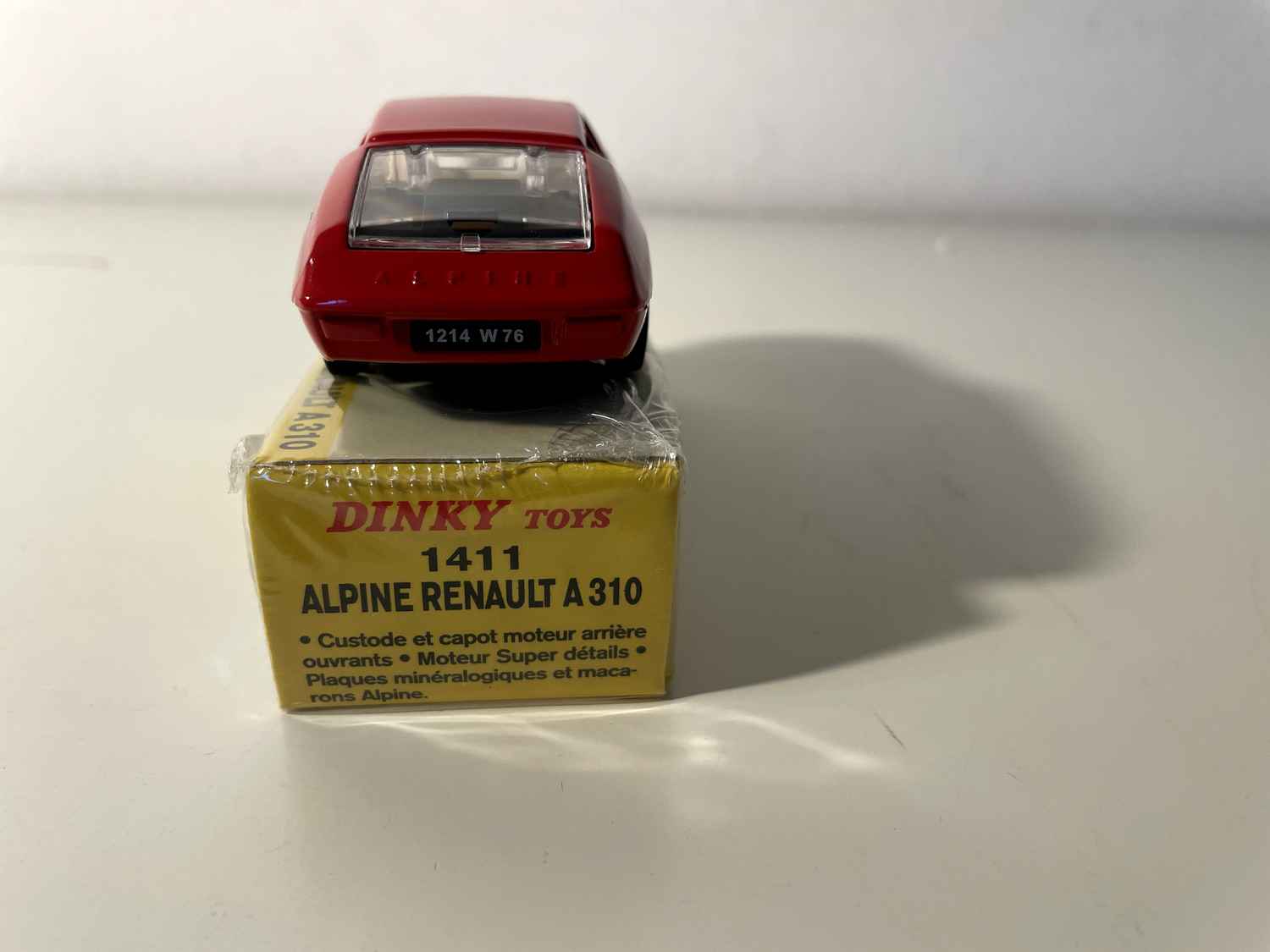 Renault Alpine A310 czerwony Dinky-Toys (Wydanie Atlas)
