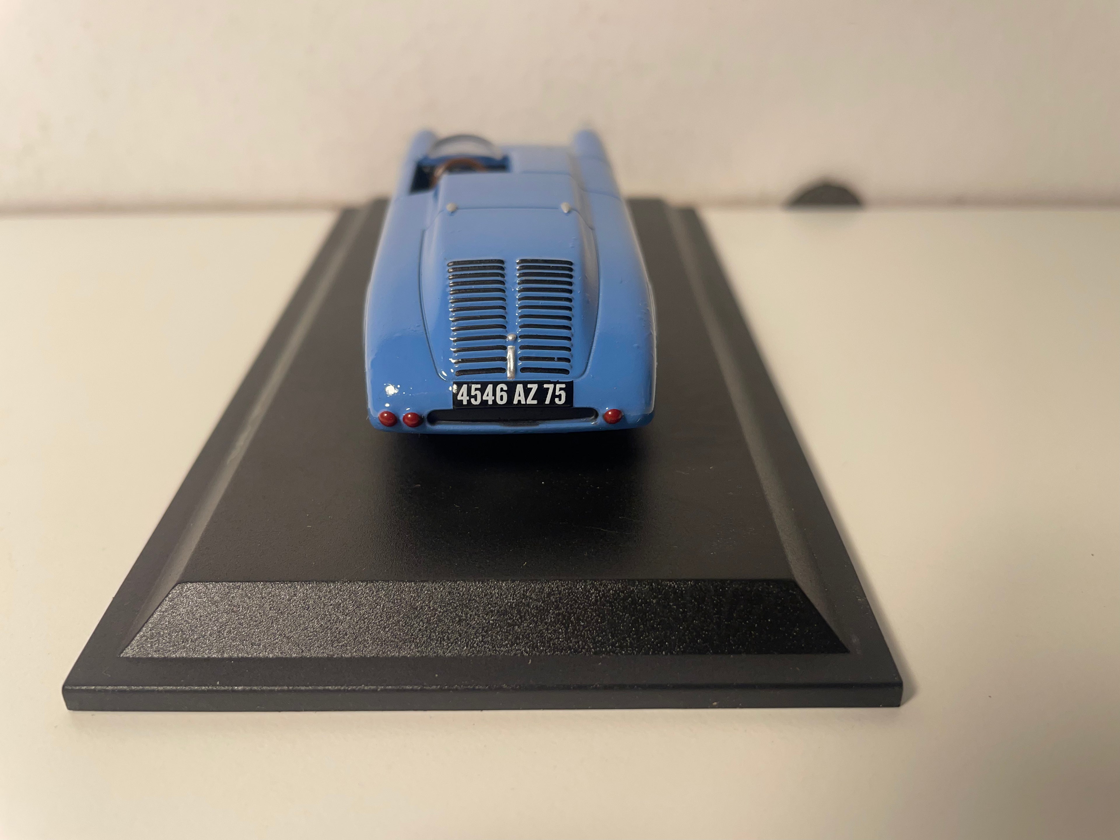Renault 4 CV blue record barquette Vernet-Pairard from 1952 (blister)
