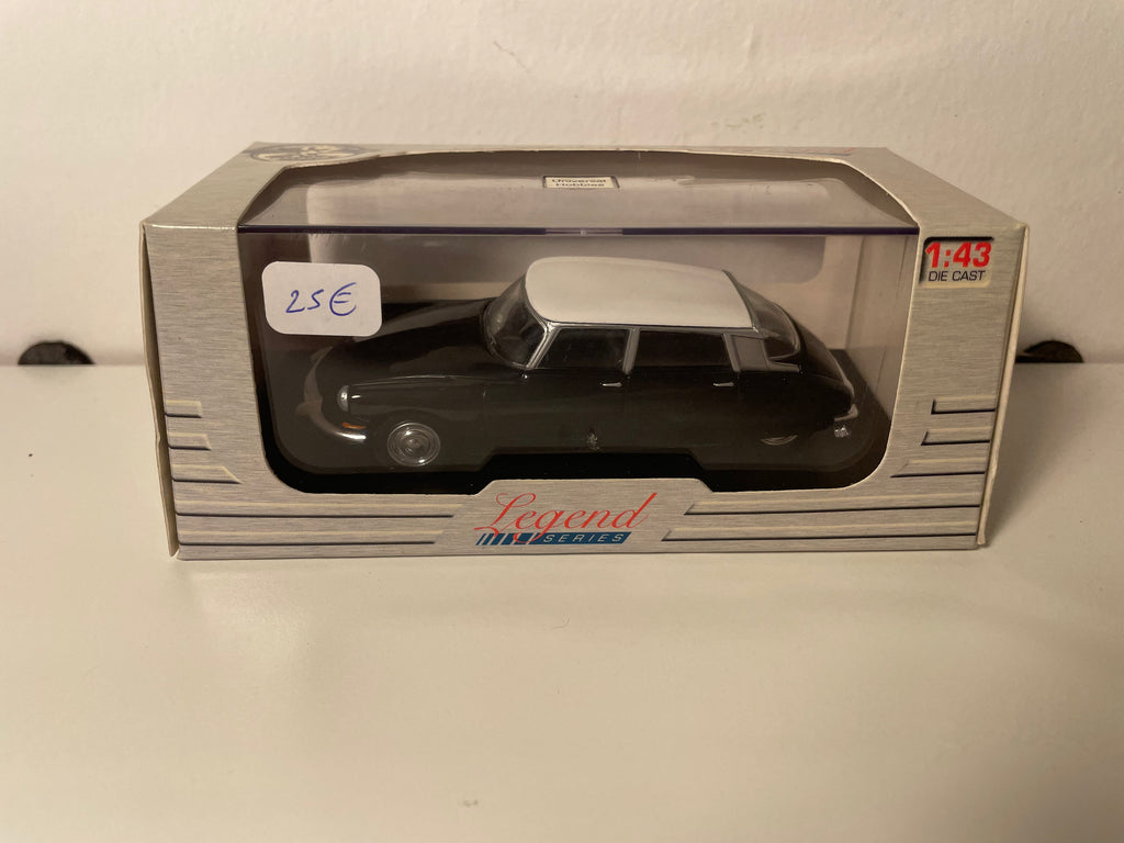 Citroën DS schwaarz mat wäiss Dack - LégendSéries Referenz 4665