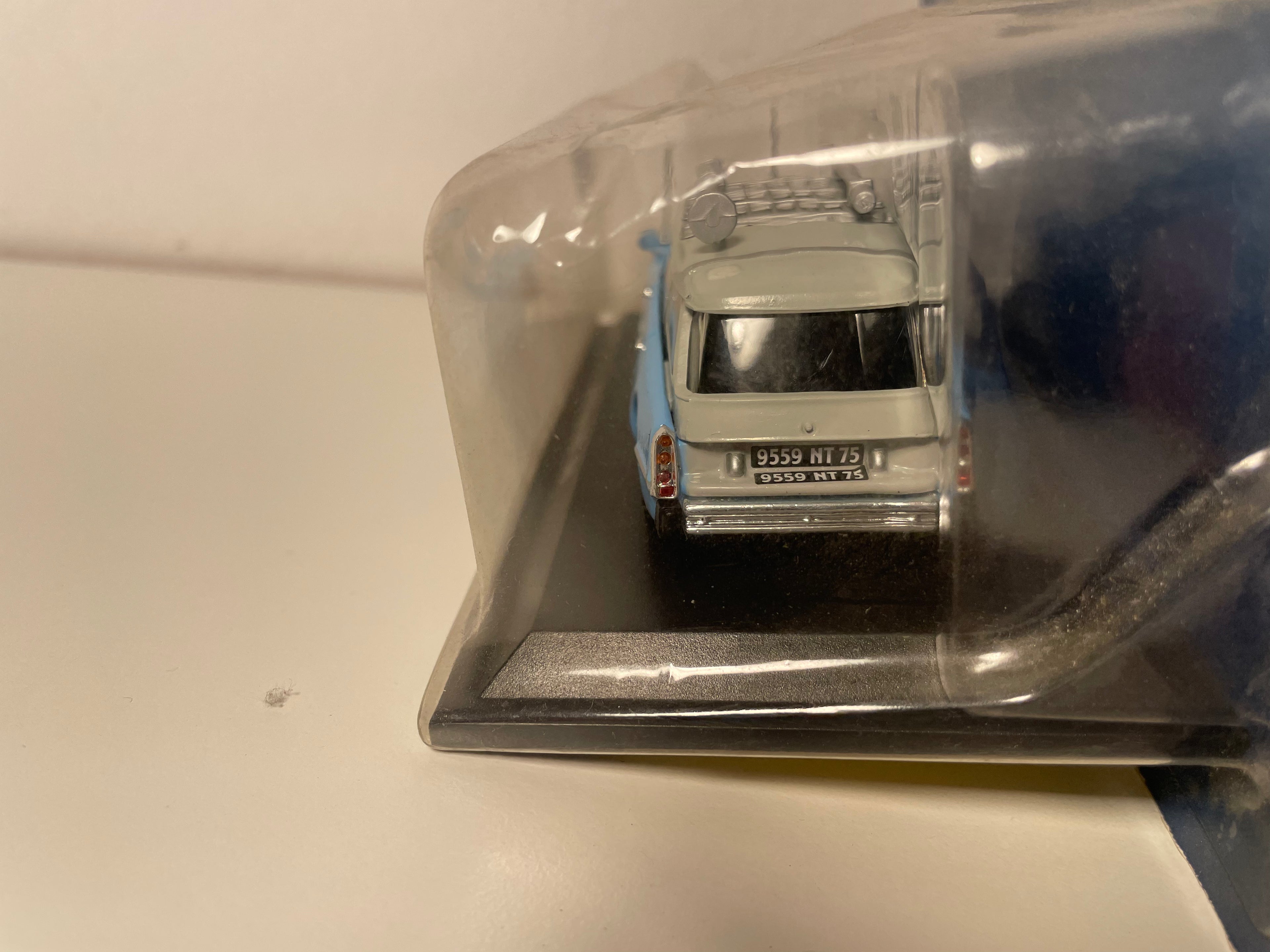 Citroën ID 19 blau- grauer Kombi mit RTF-Dachträger von 1963 (im Blister)