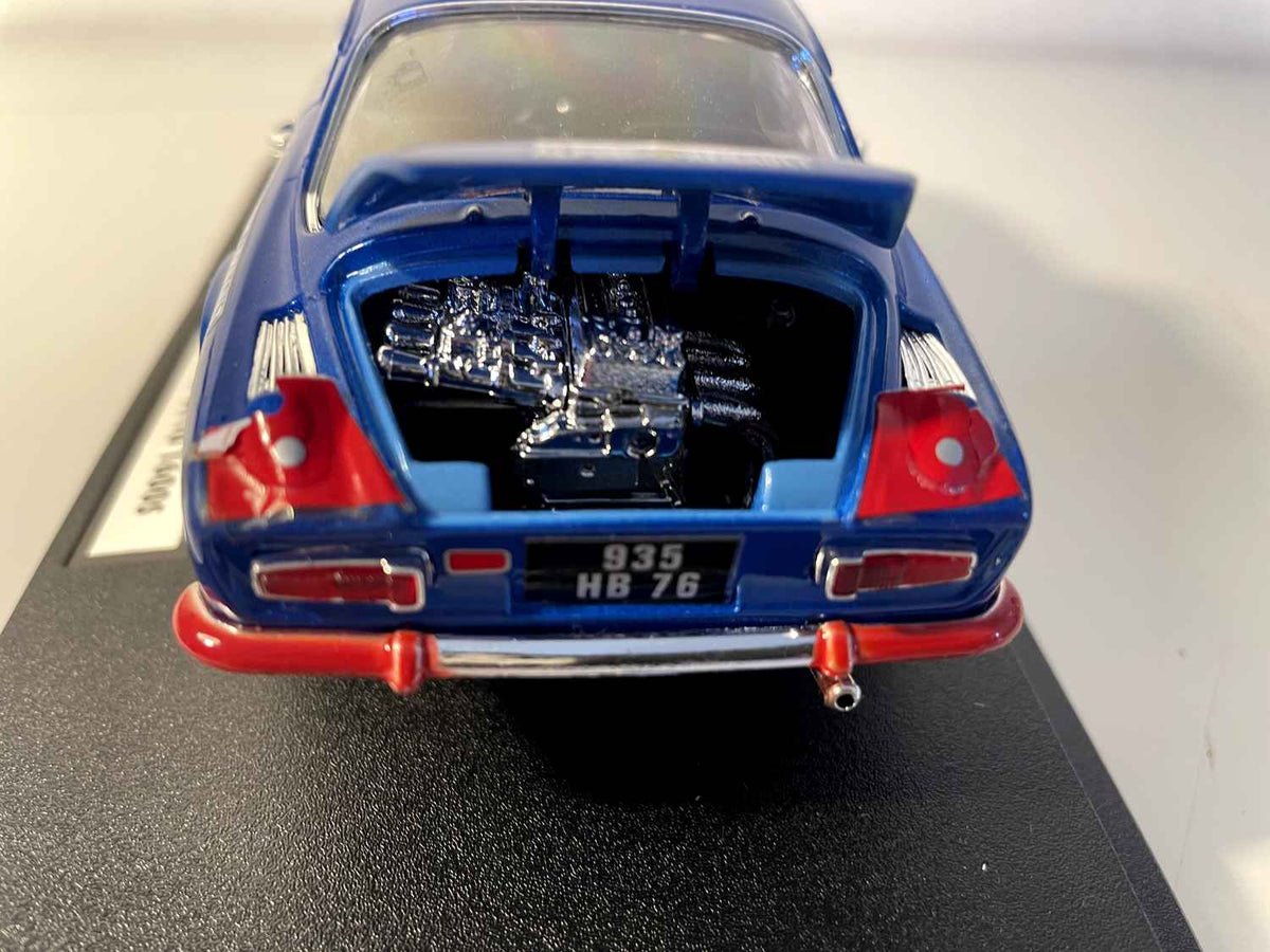 Renault Alpine A110 1600S blue number 23 - 1972 Monte-Carlo Rally (SCALE 1/24) - BURAGO