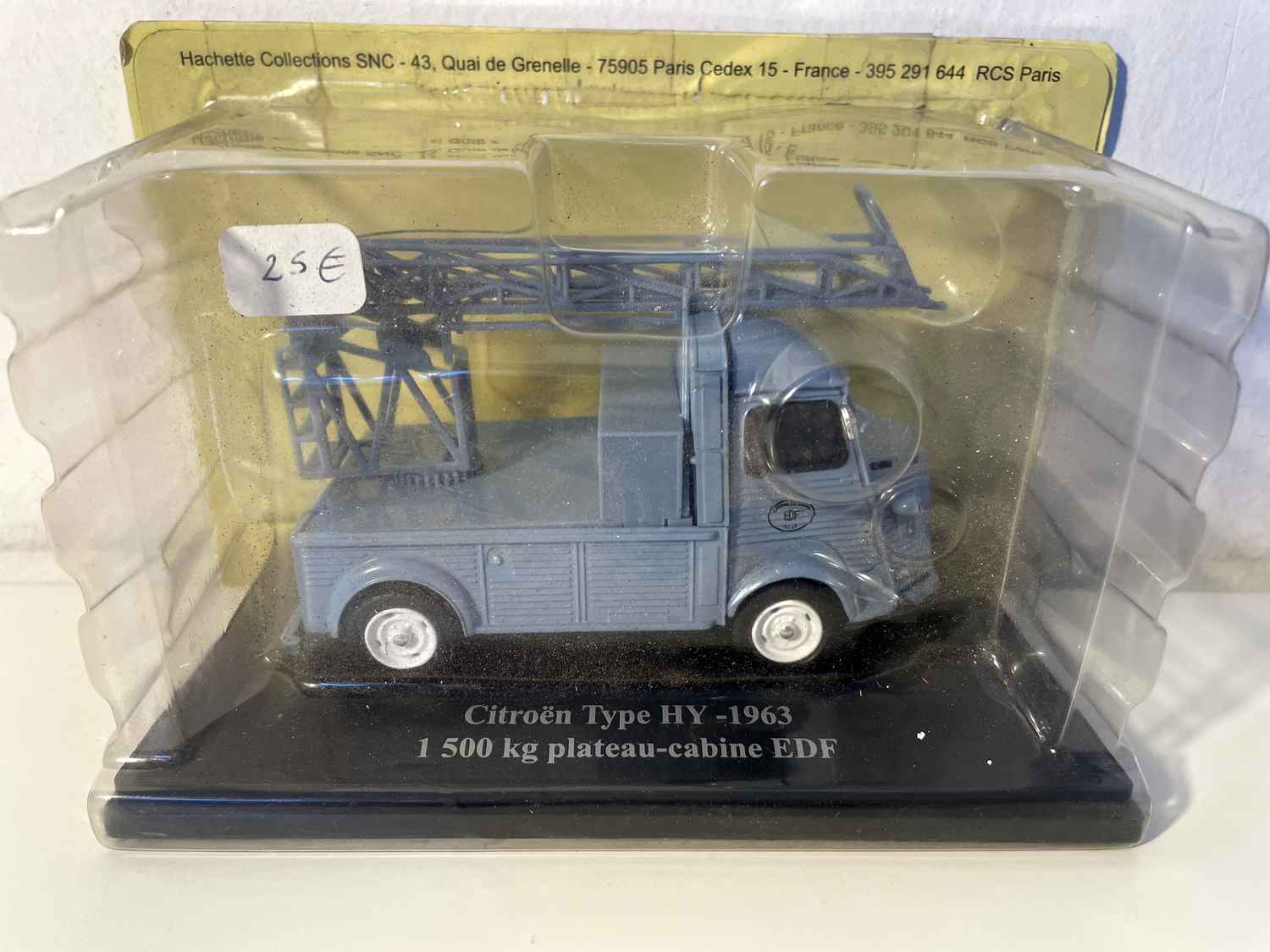 Citroën type HY blauw vanaf 1963 1500 kg EDF cabine-platform