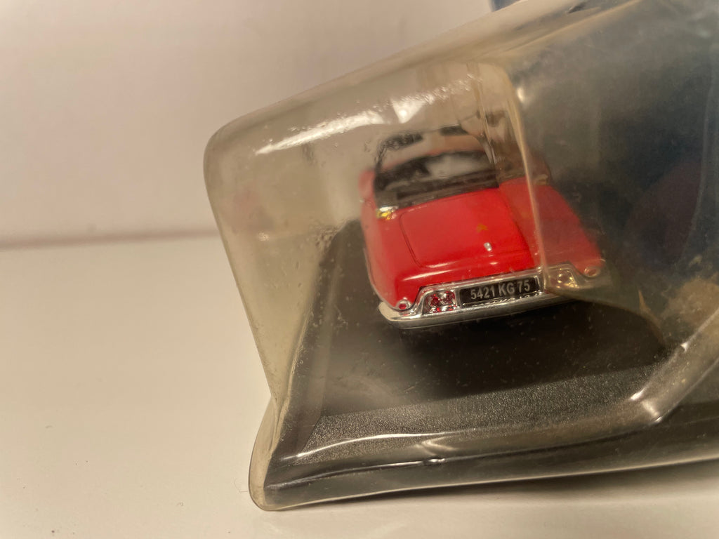 Citroën DS 19 décapotable rouge de 1961 (sous blister)