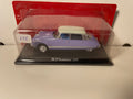Citroën DS 19 violette et toit blanc cassé "Accessoires" de 1959 (sous blister)