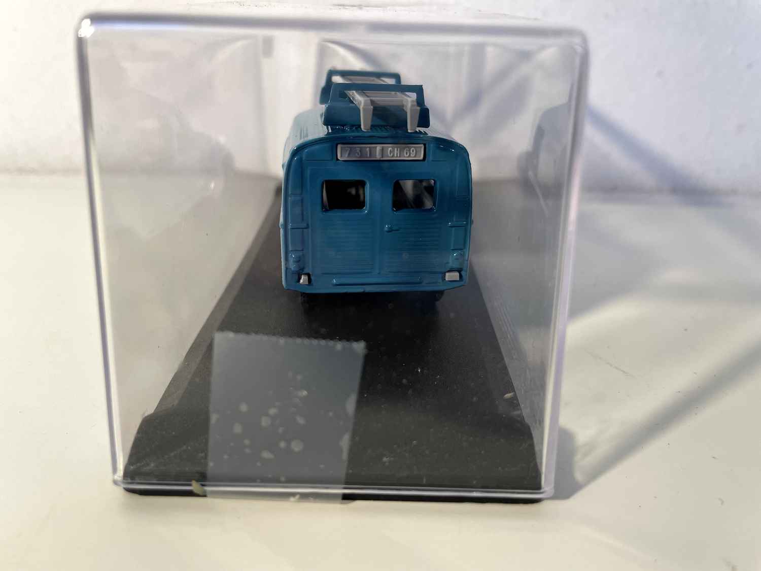 Citroën 3 CV EDF - GDF blauw (collectie Uitzonderlijke miniatuurauto's referentie V3746)
