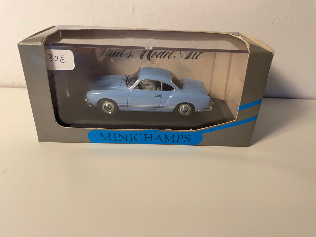 Volkswagen Karmann Ghia coupé niebieski - MINICHAMPS referencja 5001