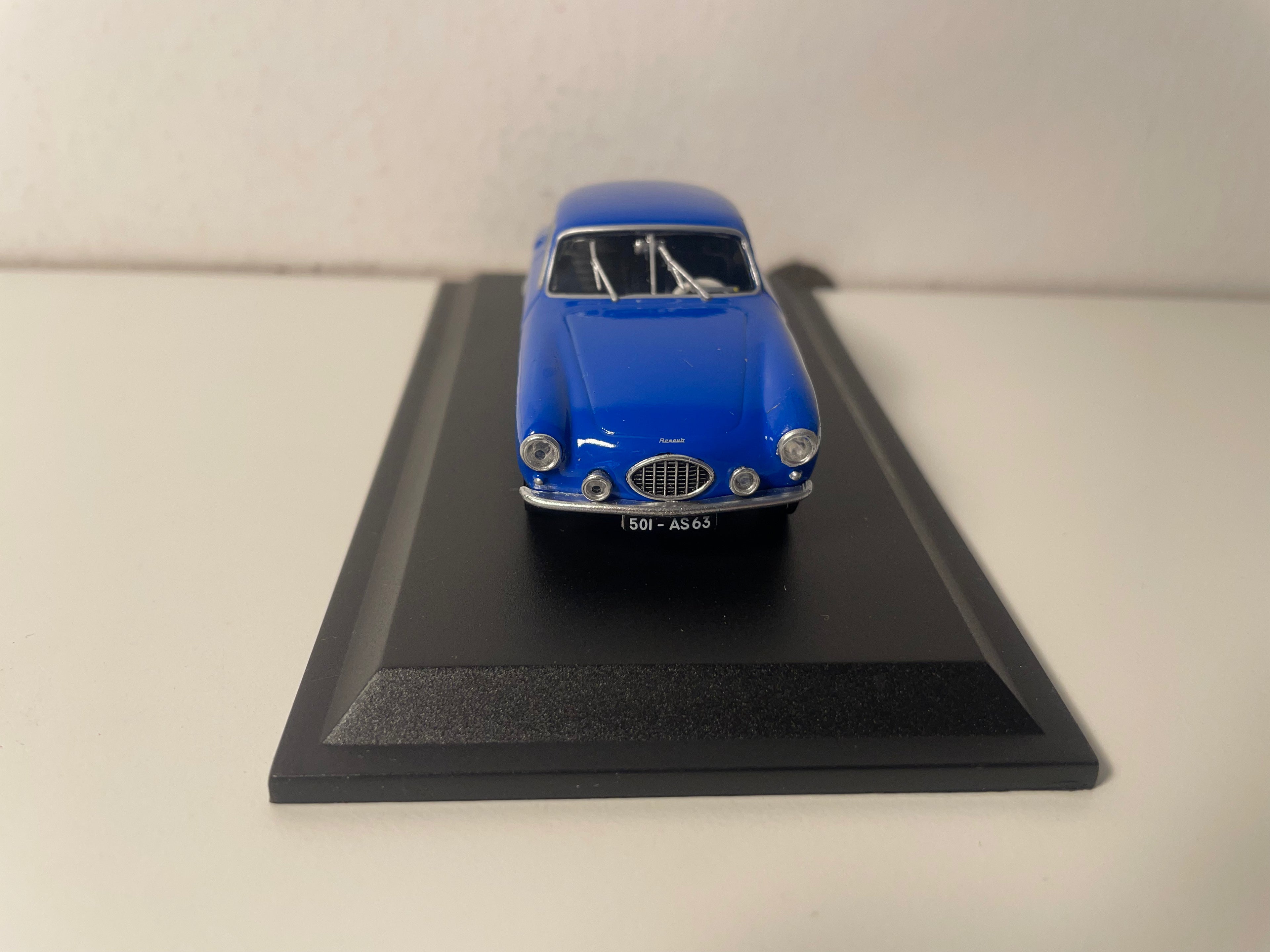 Renault 4 CV bleue coach Rosier de 1952 (blister)