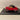 Renault 4 CV cabriolet rouge et toit noir 2 portes carrosserie Labourdette de 1952 (blister)