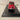 Renault 4 CV cabriolet rouge et toit noir 2 portes carrosserie Labourdette de 1952 (blister)