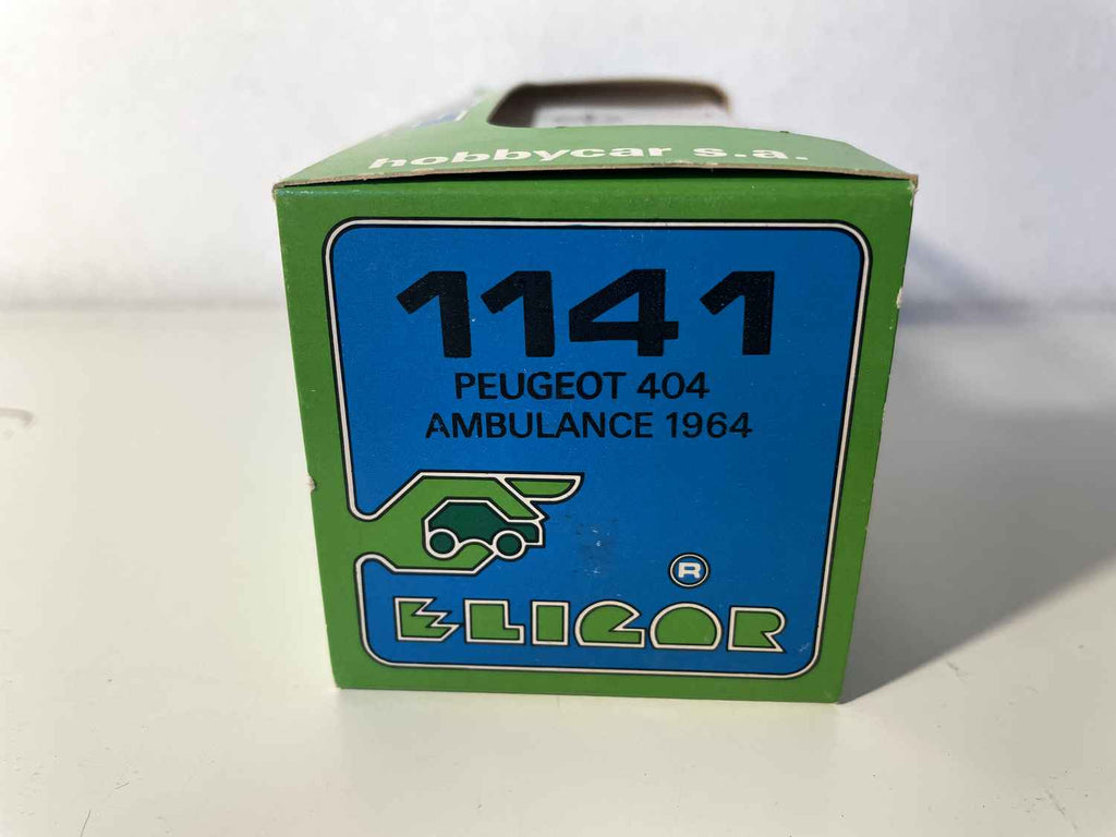 Peugeot 404 station wagon bianca del 1964 AMBULANZA (Eligor)