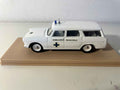 Peugeot 404 station wagon bianca del 1964 AMBULANZA (Eligor)