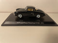 Renault 4 CV czarna limuzyna Vernet-Pairard typ R 1062 z 1954 roku (blister)