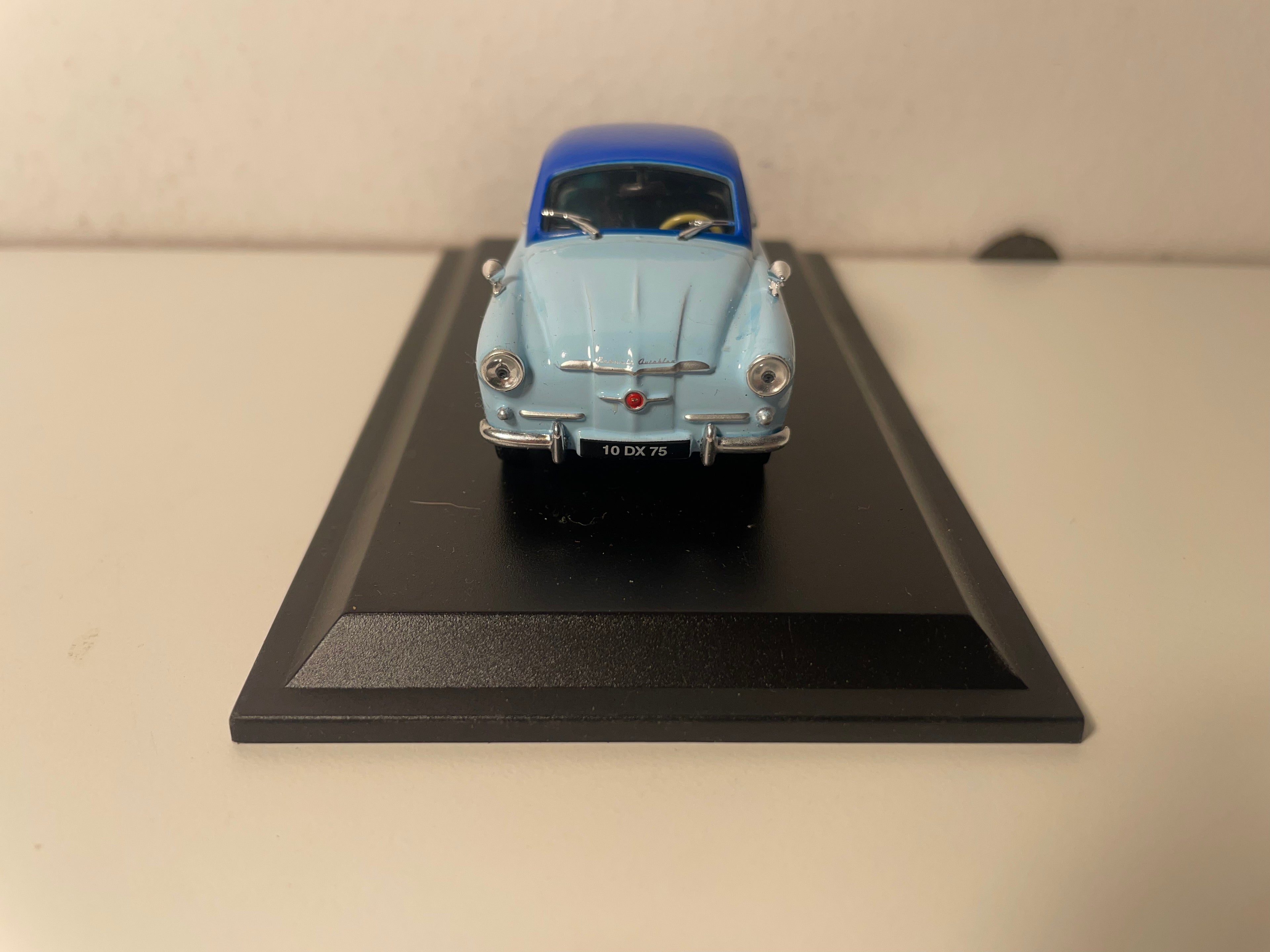 Renault 4 CV coupé Autobleu de 1956 (2 colores de azul) (blister)