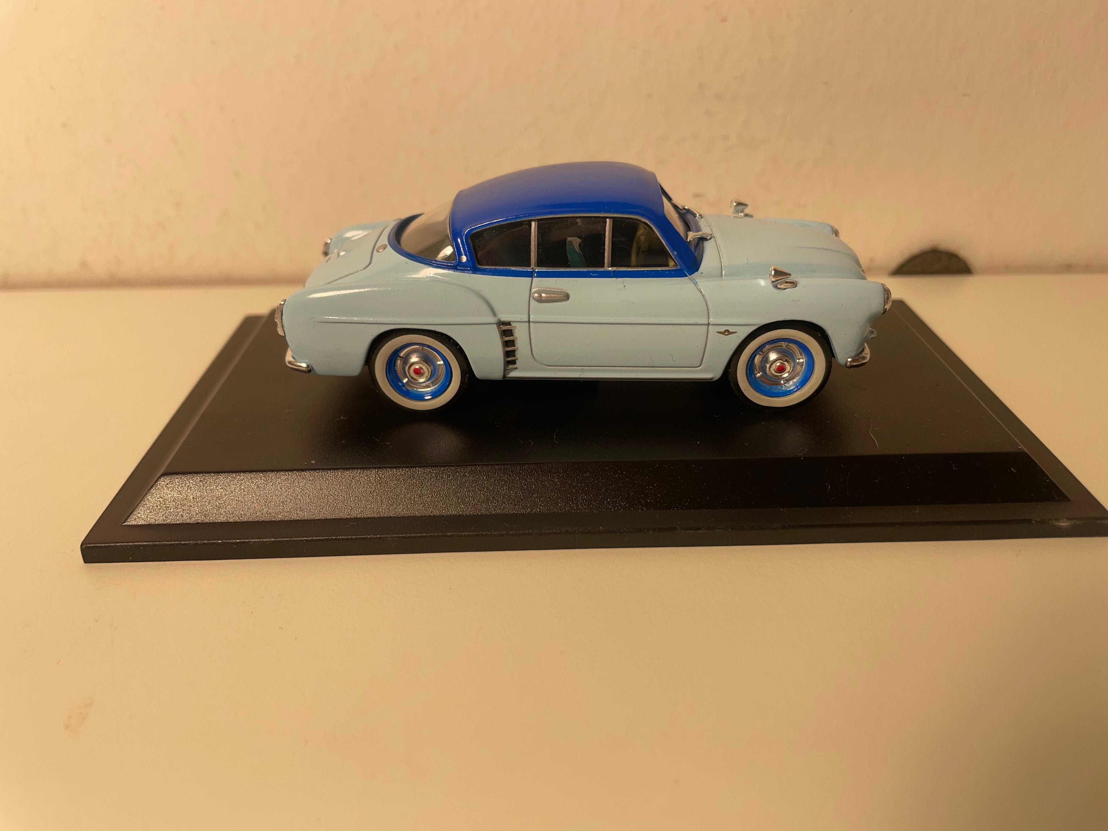 Renault 4 CV coupé Autobleu de 1956 (2 colores de azul) (blister)