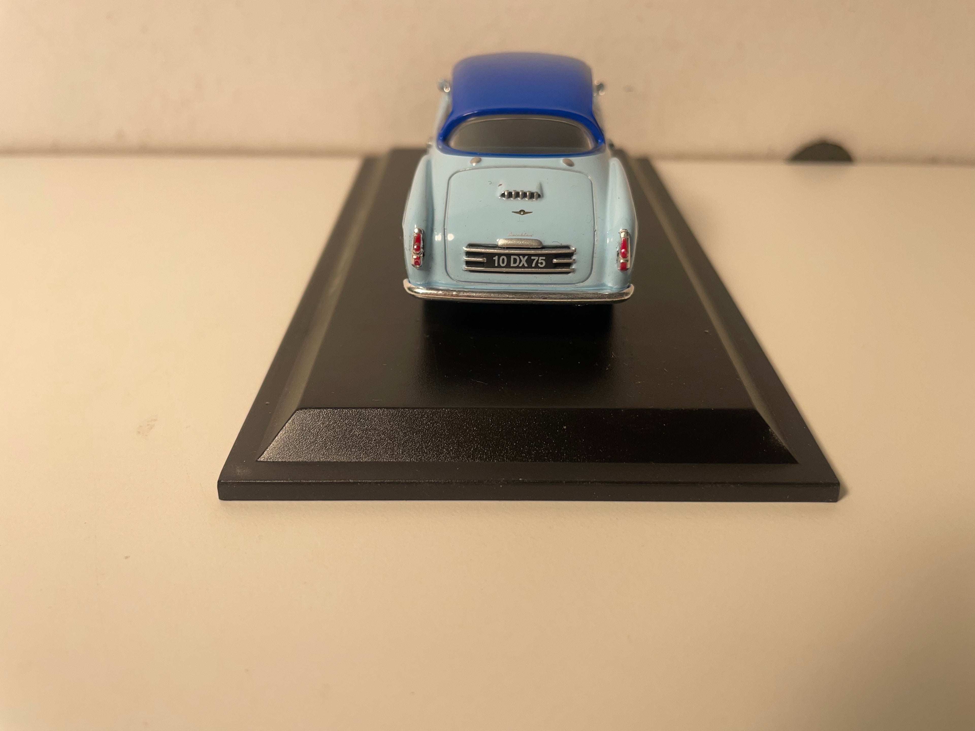 Renault 4 CV coupé Autobleu de 1956 (2 colores de azul) (blister)