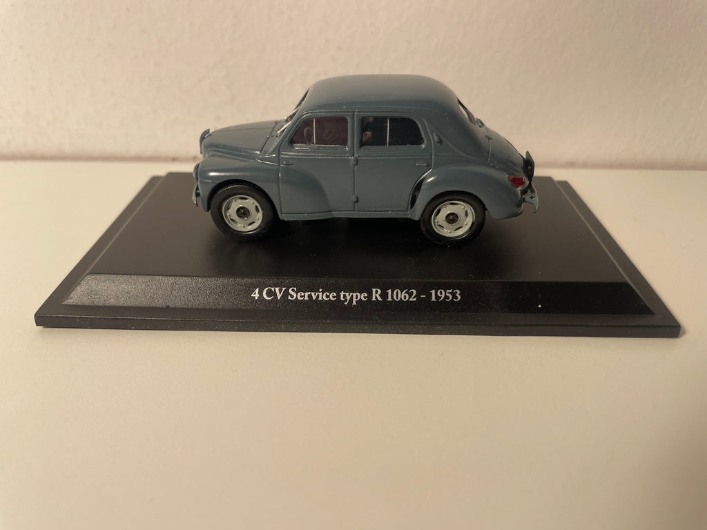 Renault 4 CV Service grise foncée R 1062 de 1953 (blister)