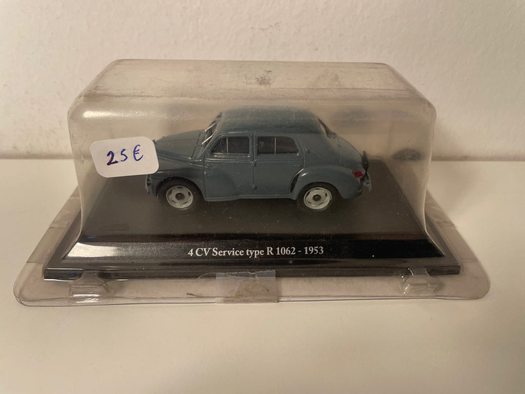 Renault 4 CV Service grise foncée R 1062 de 1953 (blister)
