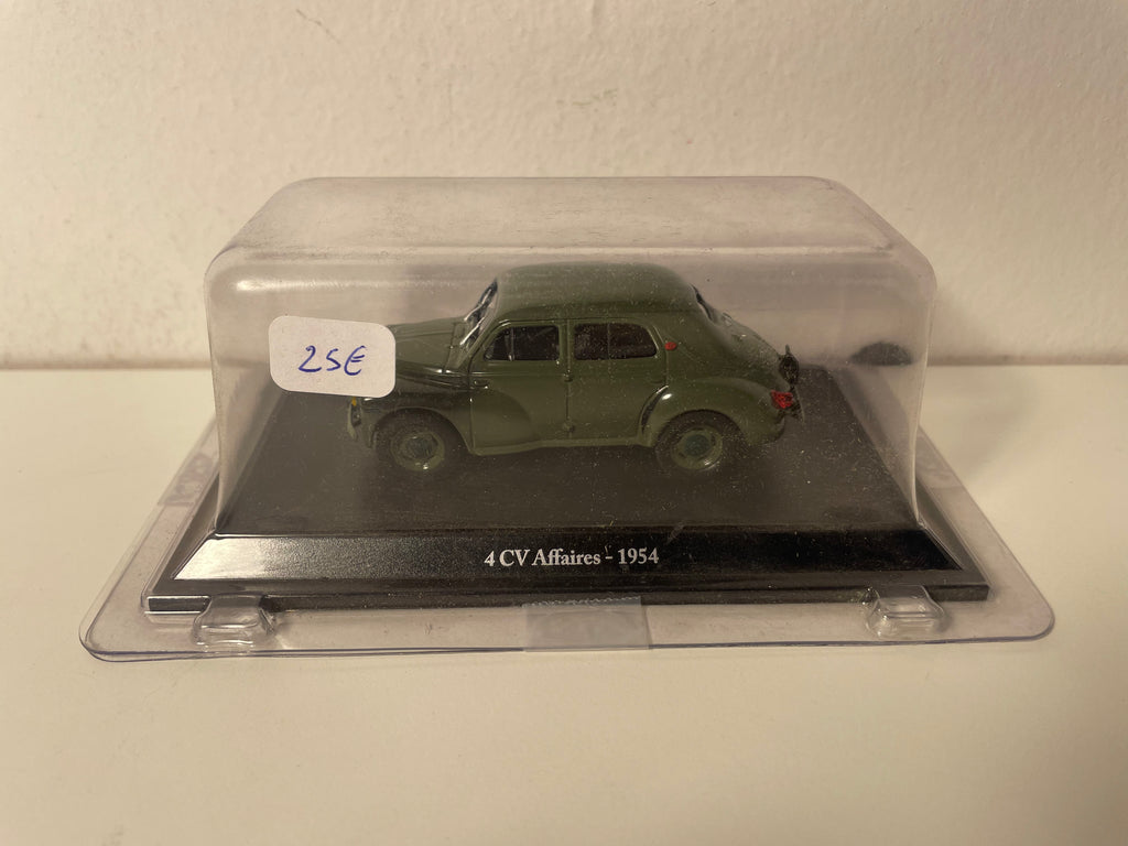 Renault 4 CV Affaires verte foncée de 1954 (blister)