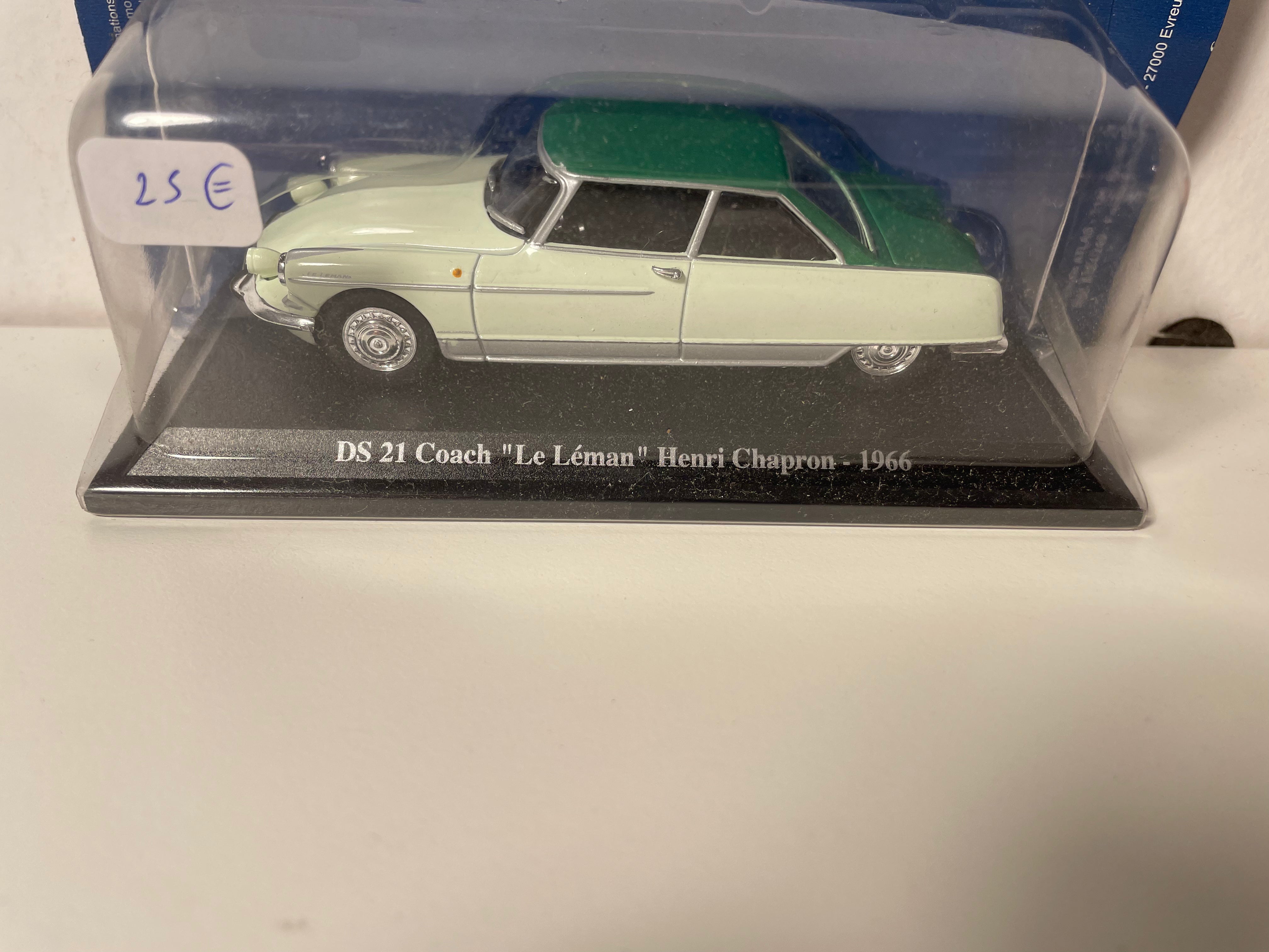 Citroën DS 21 Coach Le Léman Henri Chapron w zielonym odcieniu i ...