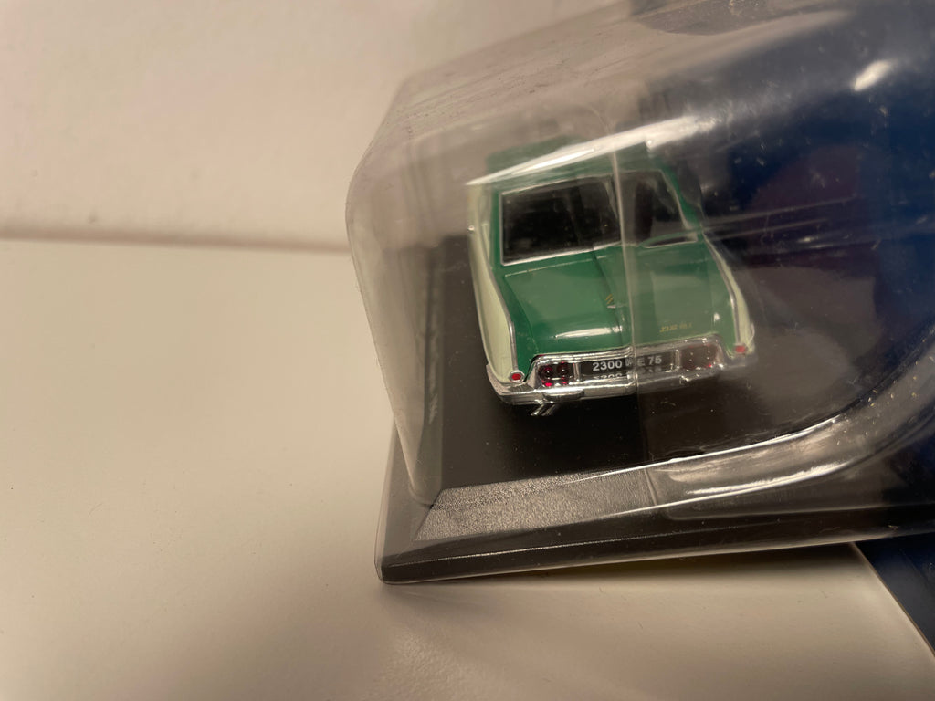 Citroën DS 21 Coach Le Léman Henri Chapron verte pâle et toit vert de 1966 (sous blister)