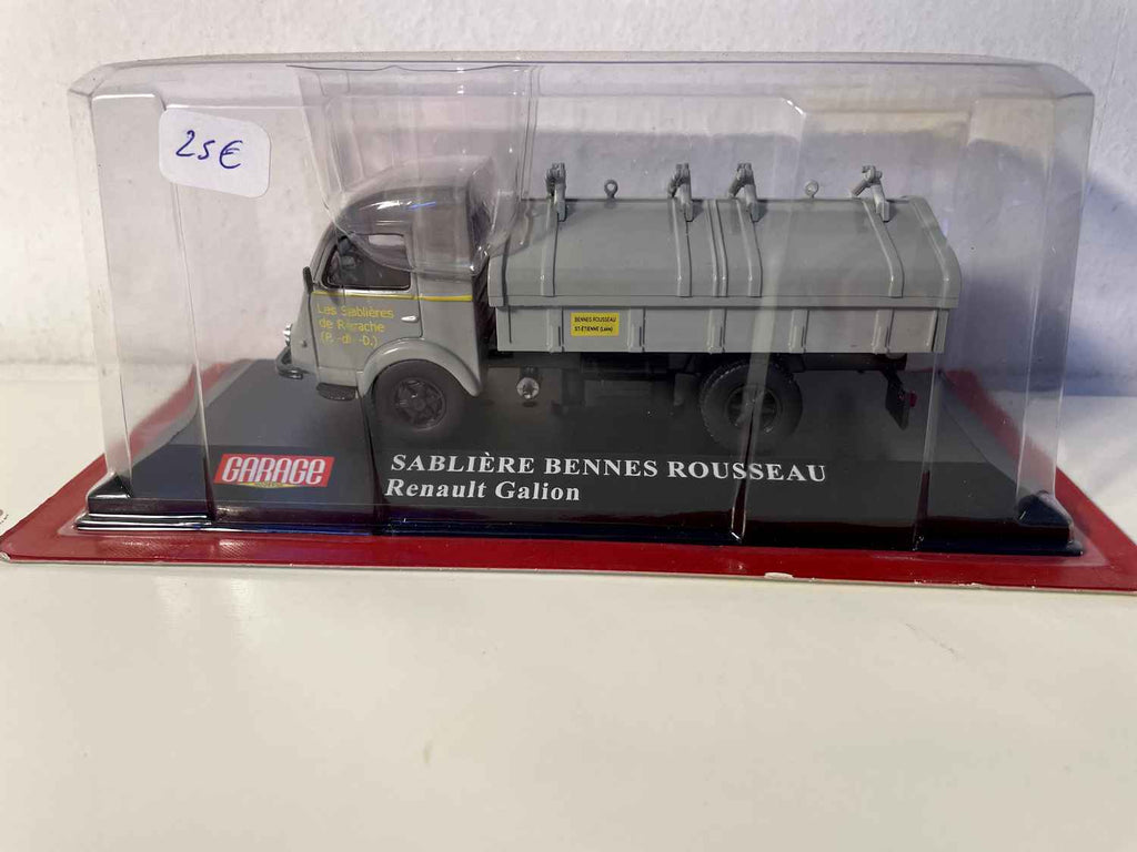 Renault Galion grijze zandkipper Bennes ROUSSEAU - Garage Moderne Collectie