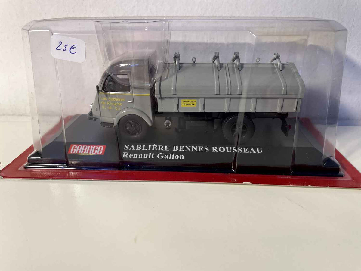 Renault Galion grey sand truck Bennes ROUSSEAU - Garage Moderne Collection