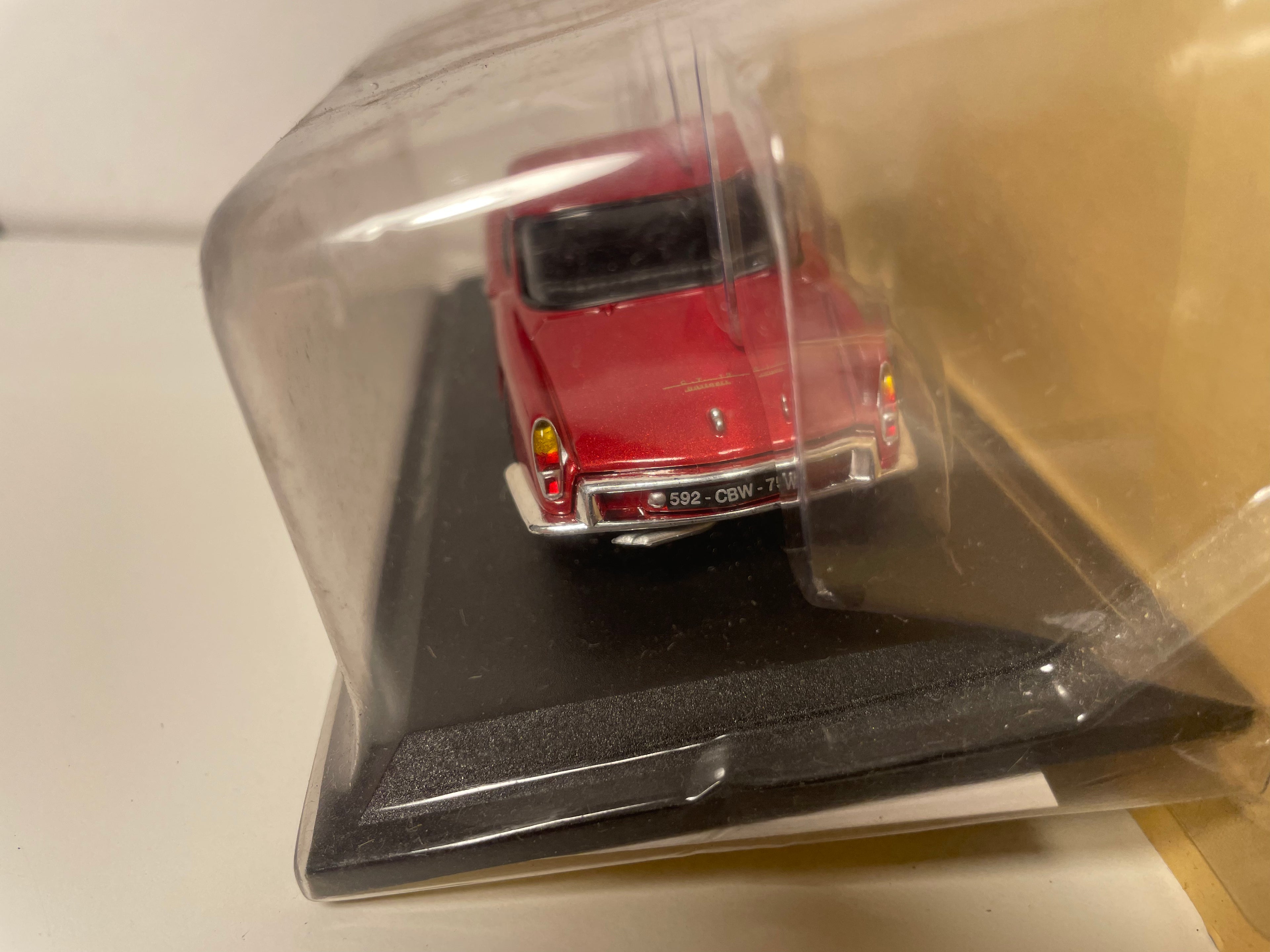 Citroën DS coupé GT 19 Bossaert rojo oscuro de 1964 (en blister)