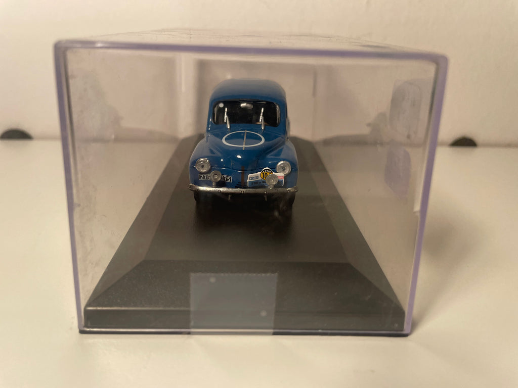 Renault 4 CV blaue Nummer 104 - Tour de France 1953 (Plexi-Box)