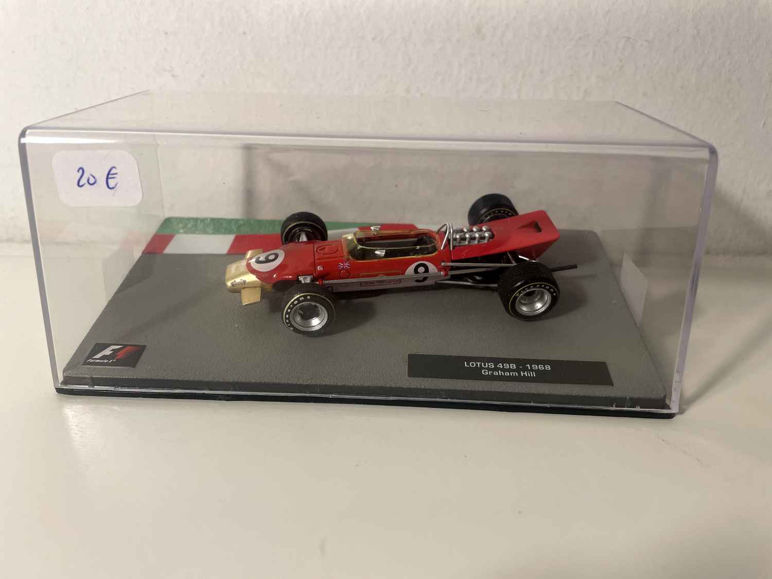 Lotus 49B czerwony z 1968 roku (Formuła 1)