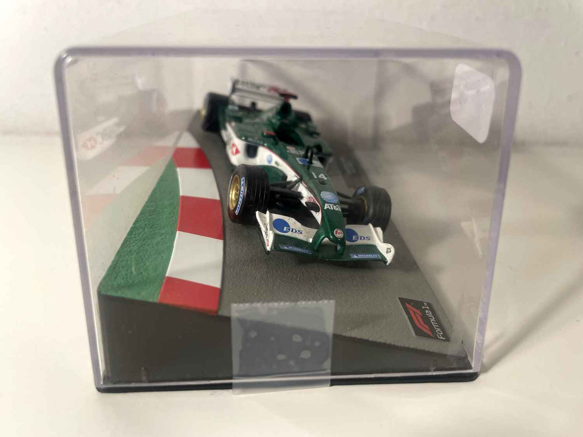 Jaguar R4 verde número 14 de 2003 (Fórmula 1)