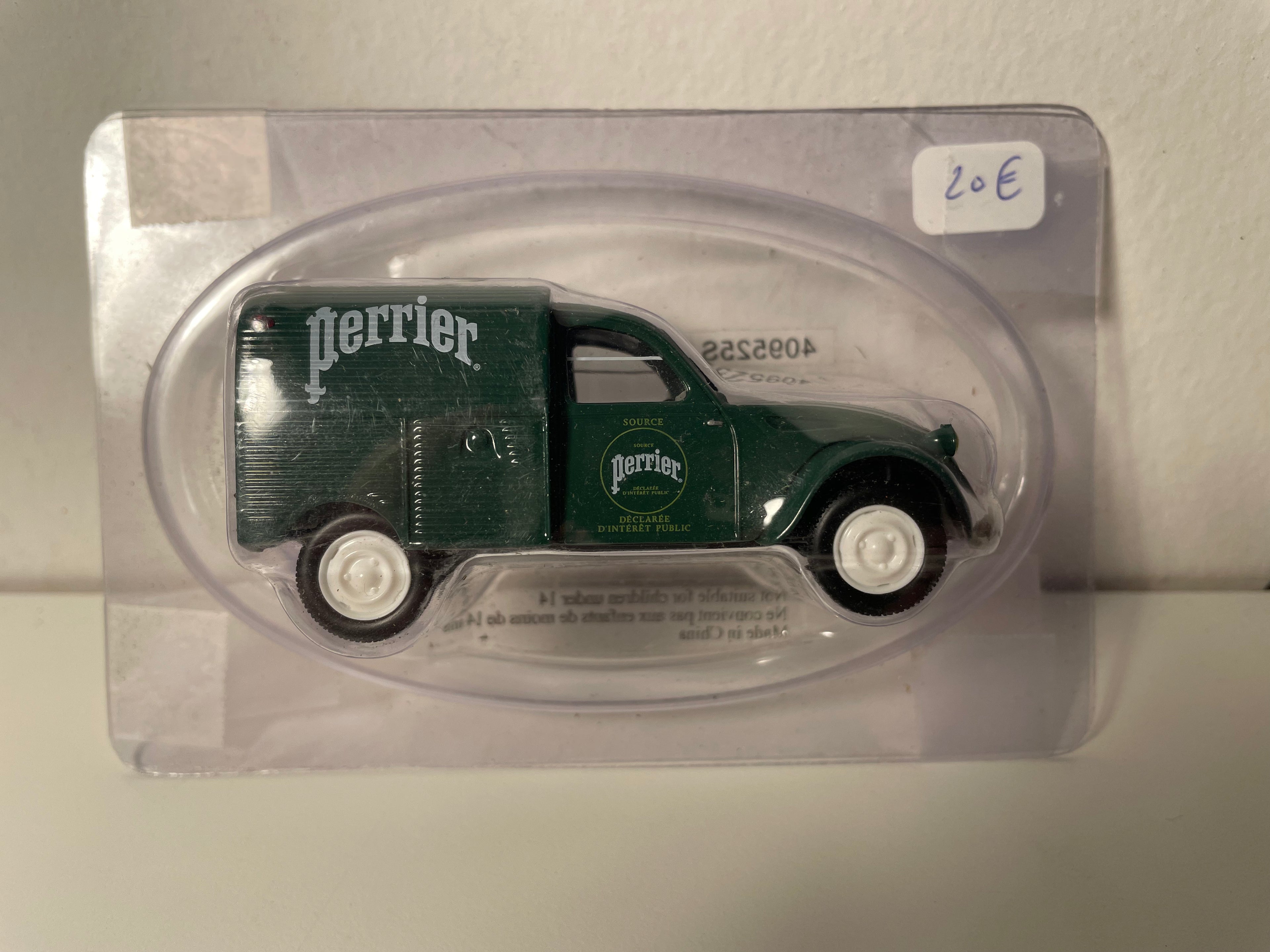 Citroën 2 CV AZU zielony PERRIER - Norev (w blisterze)