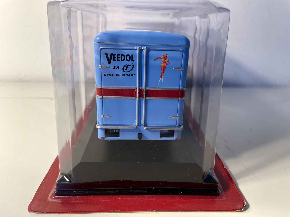 Caminhão Willème LC 610 azul ÓLEOS VEEDOL - coleção GARAGEM MODERNA