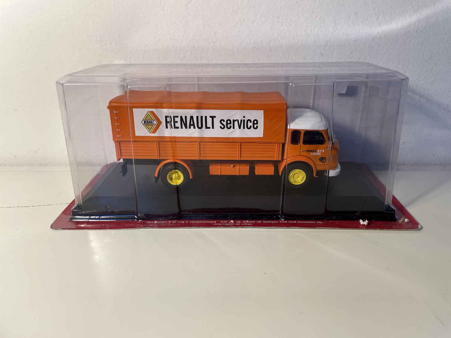 Camion Renault JL 21 orange RENAULT SERVICE - Sammlung Garage Moderne