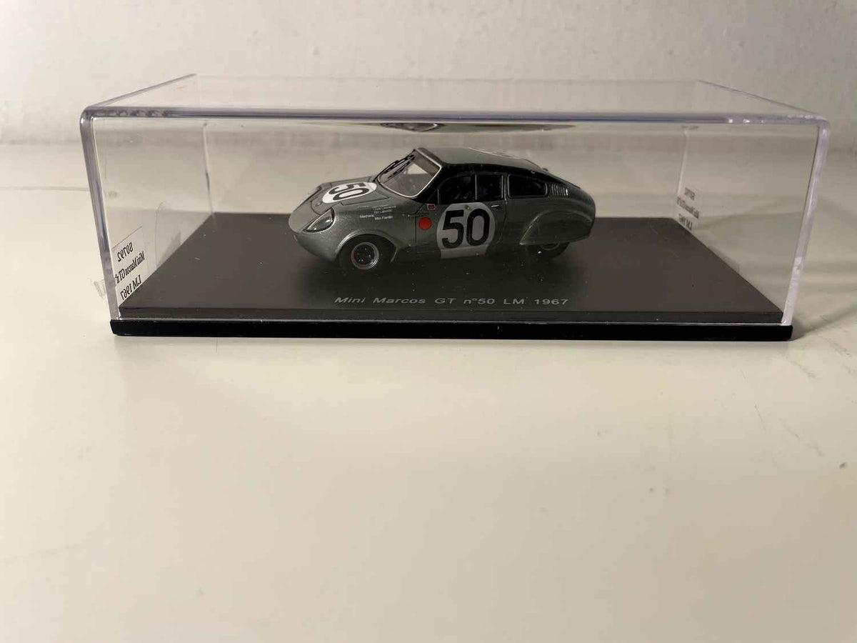 Mini Marcos GT groene nummer 50 - 24 uur van Le Mans 1967 - MINIMAX SPARK