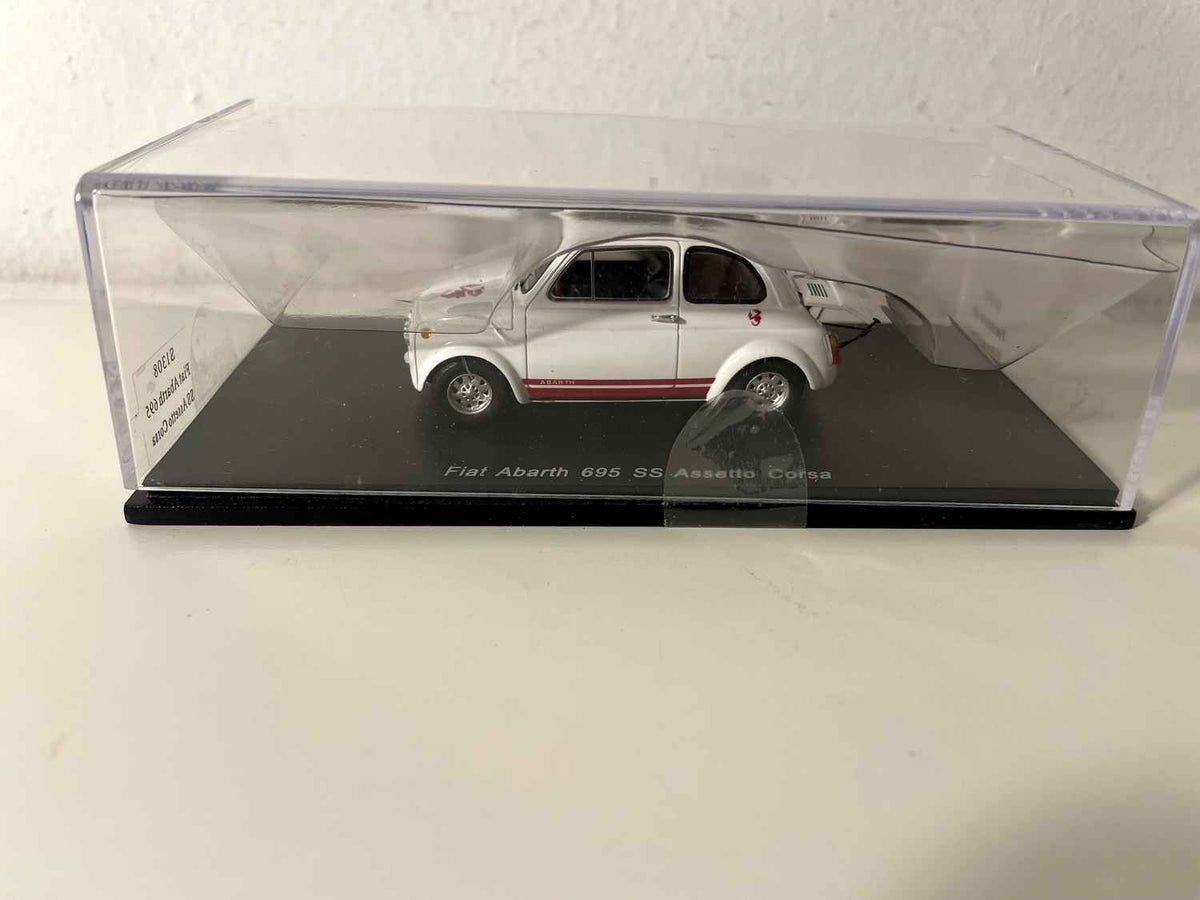 Fiat Abarth 695 SS Assetto Corsa bianca - SPARK MINIMAX