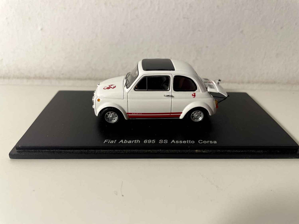 Fiat Abarth 695 SS Assetto Corsa bianca - SPARK MINIMAX